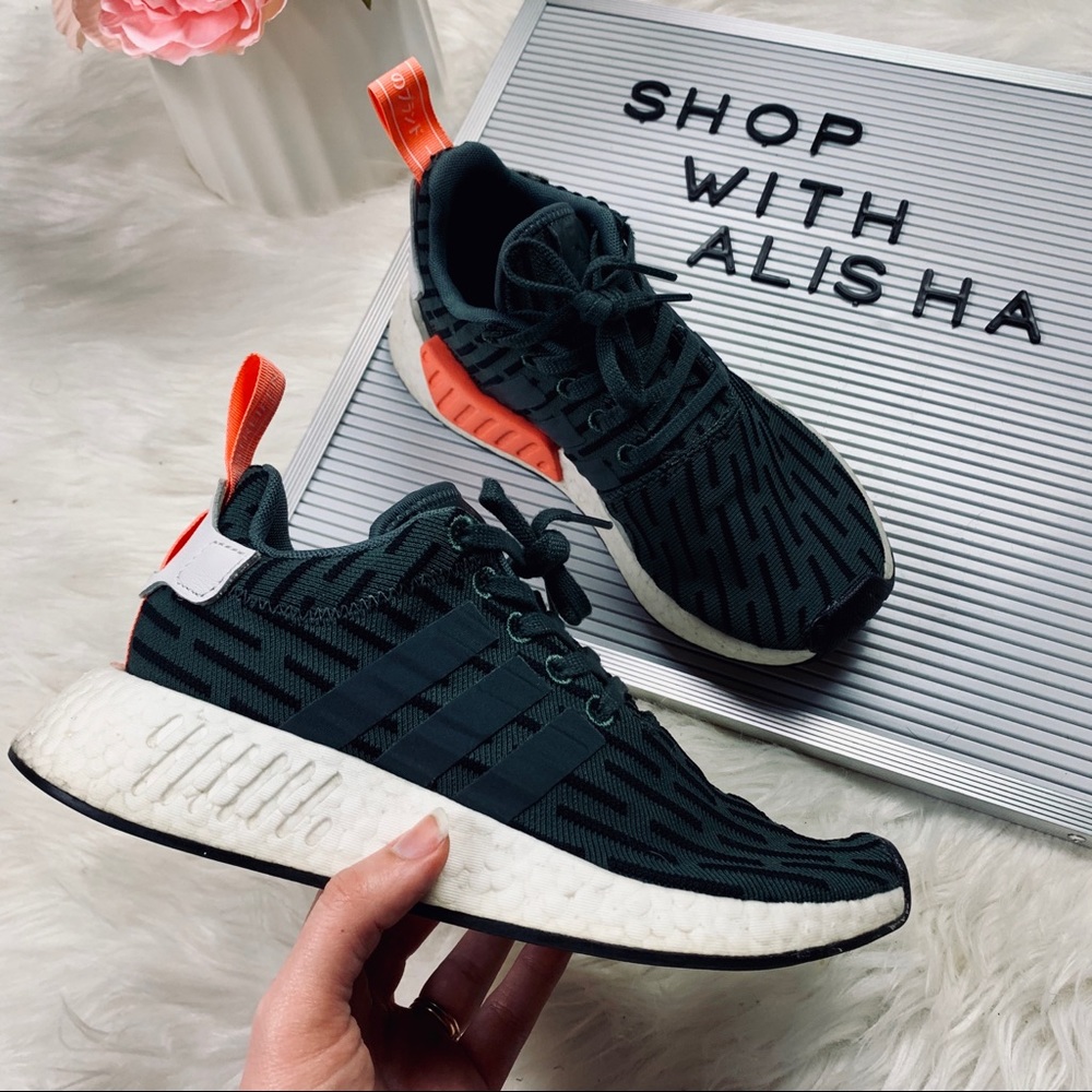 EUC Adidas NMD_R1 Ivy Green